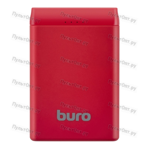 Мобильный аккумулятор Buro BP05B 5000mAh 2.1A 2xUSB красный (BP05B10PRD)