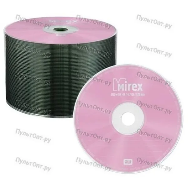 Диск Mirex DVD-RW 4,7 Гб 4x Bulk 50 (50/500)