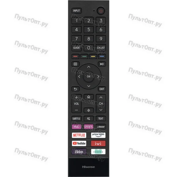 Пульт Hisense ERF3E80H-deezer (голосовое управление) (оригинальный)