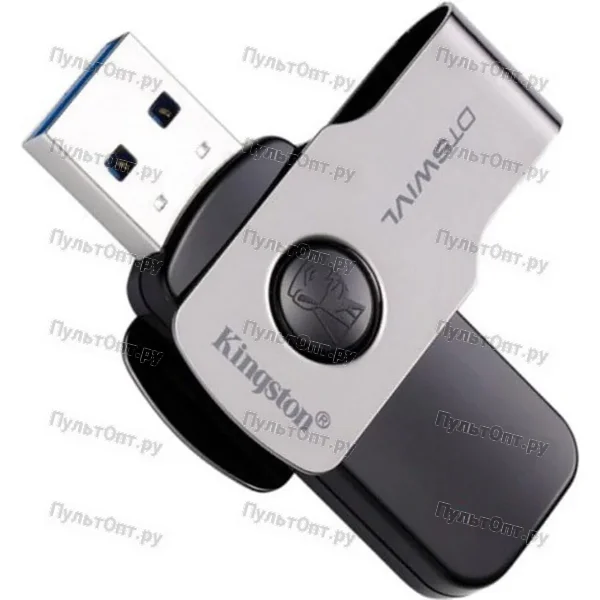 USB 3.0 32GB Kingston DataTravele Swivl металл