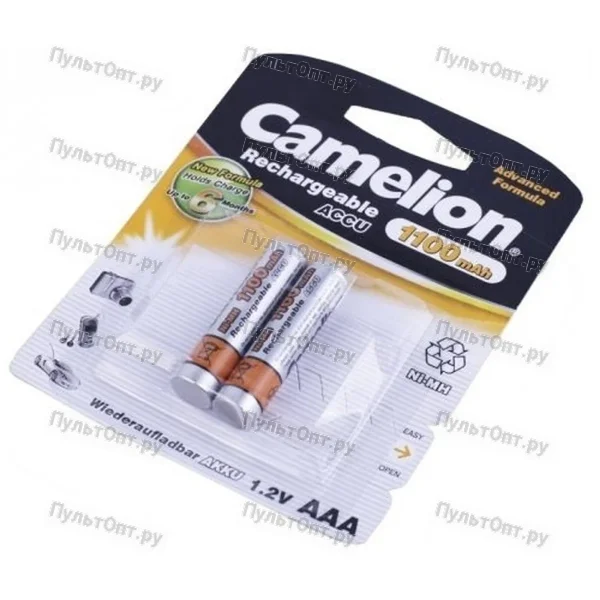 Аккумулятор AAA NI-MH BL2 Camelion 1100 mAh (24)