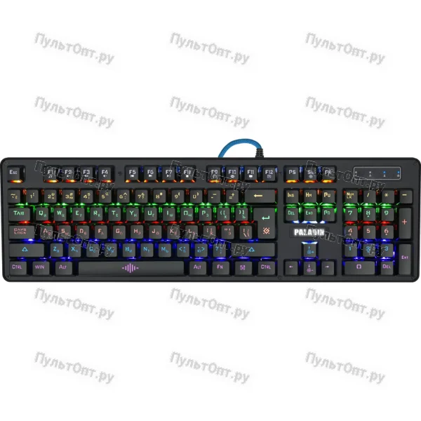 Клавиатура механическая Defender Paladin GK-370L RU,Rainbow