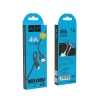 Кабель USB - micro USB Hoco X33 4A Surge flash (черный)