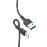 Кабель USB - micro USB Hoco X33 4A Surge flash (черный)