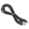 Кабель USB - micro USB Hoco X33 4A Surge flash (черный)