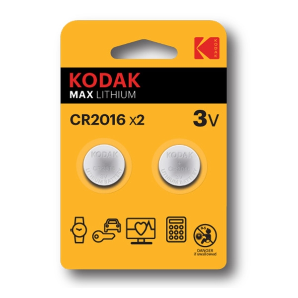 Эл. пит. CR2016 BL2 Kodak (30)