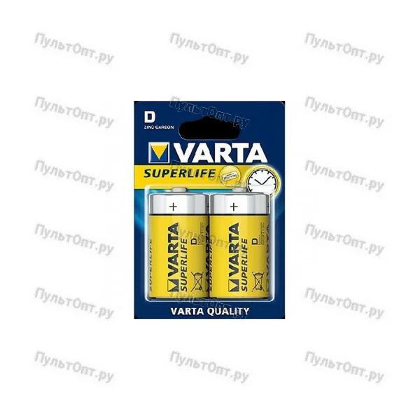 Эл. пит. D сол. SR2 Varta SuperLIFE Heavy Duty (2020) (24)