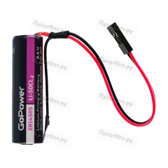 Батарейка GoPower ER14505M PC1 Li-SOCl2 3.6V высокоток.