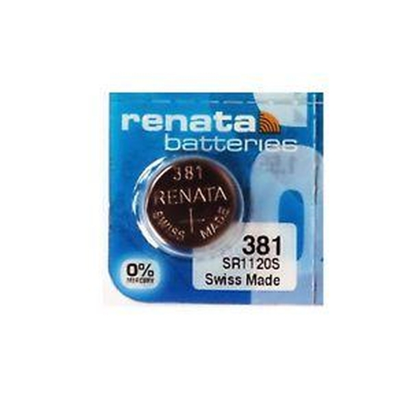 Эл. пит. 381 (SR55, SR1120SW, SBAS-DS) Renata (1)
