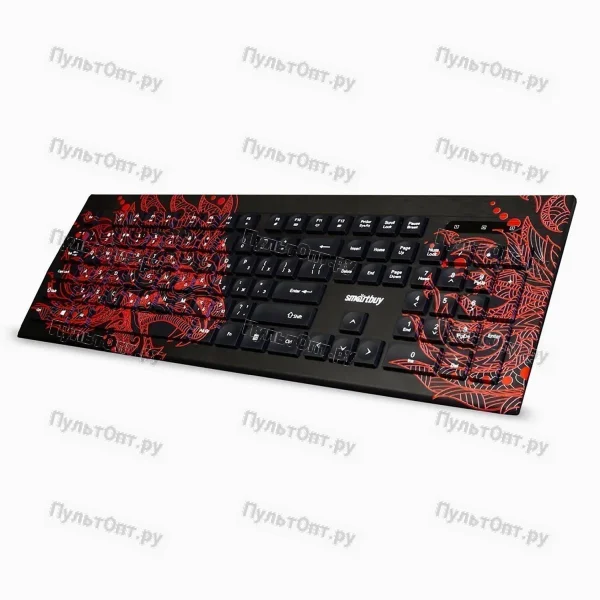 Клавиатура Smartbuy 223 Dragon, мультимедийная, проводная, USB