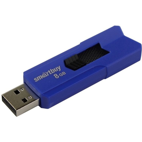 USB 8GB Smartbuy Stream синий