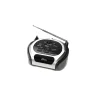 Магнитола Ritmix RBB-010 silver, 3Вт*2, USB/SD