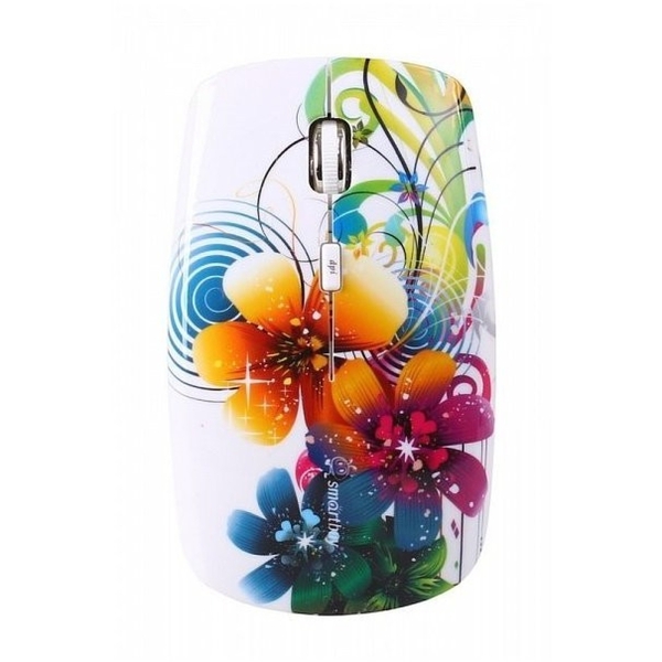 Мышь Smartbuy 327AG, принт цветы, беспроводная