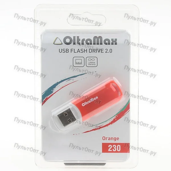 USB 16GB OltraMax 230 оранжевый