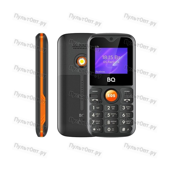 Мобильный телефон BQ 1853 Life Black+Orange
