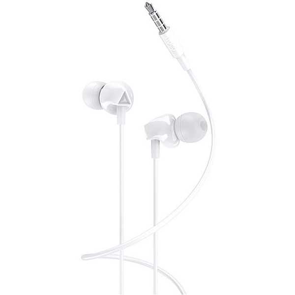 Гарнитура Hoco M60 Perfect sound universal earphones with mic (белый)
