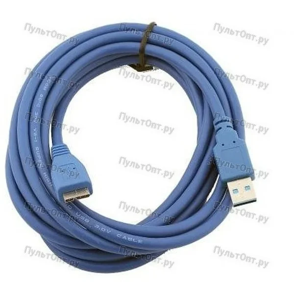 Кабель USB - micro USB VCOM 3 м (VUS7075-3M)