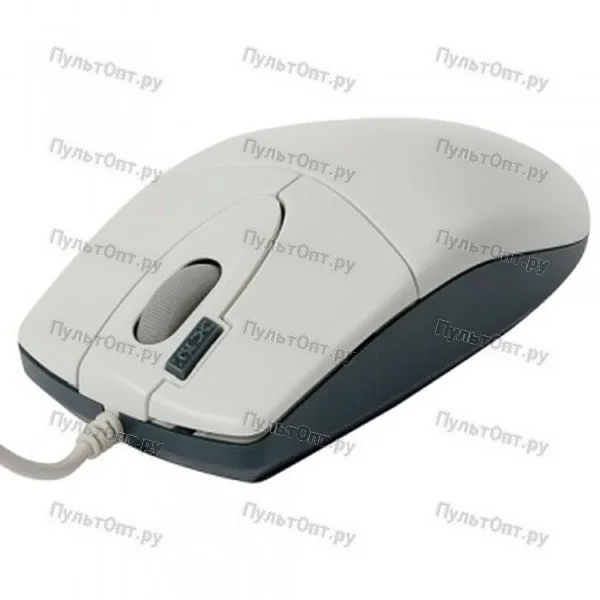 Мышь A4TECH OP-620D белый/синий оптическая (1000dpi) USB1.1 (2but)