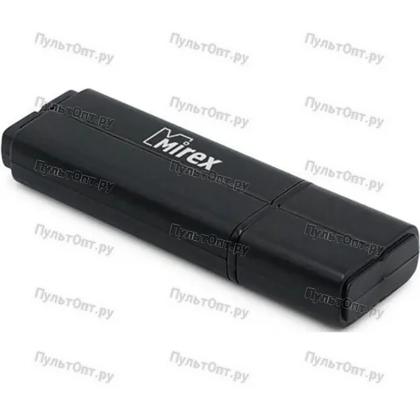 USB 16GB Mirex LINE чёрный (ecopack)