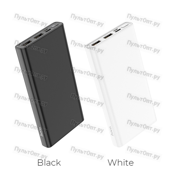 Внешний аккумулятор Hoco J55 10000mAh 2.0A 2USB/Type-C белый (1/44)
