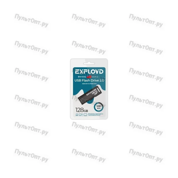 USB 128GB Exployd 580 чёрный