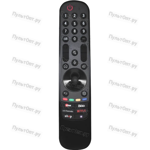 Пульт Huayu для LG AN-MR24GA (AKB76045010) (OKKO, IVI) (голосовое управление) +батарейки
