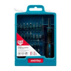 Отвертка Smartbuy ONE Tools с набором насадок 32 предмета CR-V (1/8/48)