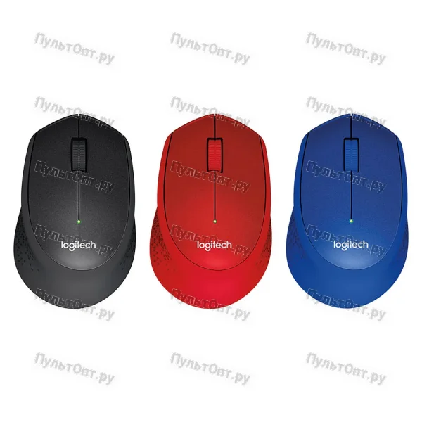 Мышь Logitech M330 Silent Plus черный оптическая (1000dpi) беспроводная USB (2but)