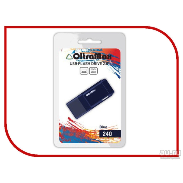 USB 16GB OltraMax 240 синий