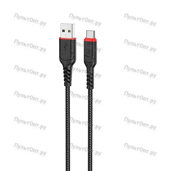 Кабель USB - micro USB Hoco X59 Victory (черный)
