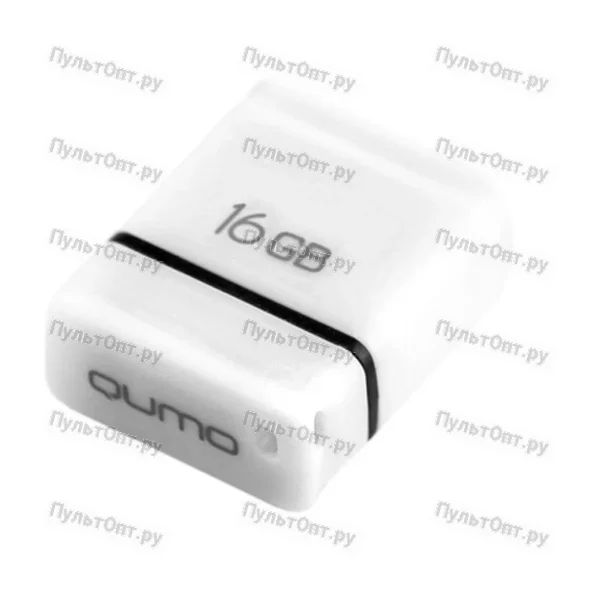 USB 16GB Qumo Nano белый