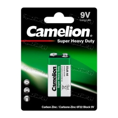 Батарейка Camelion Super Крона 6F22 BL1 Heavy Duty 9V (1/12/240)