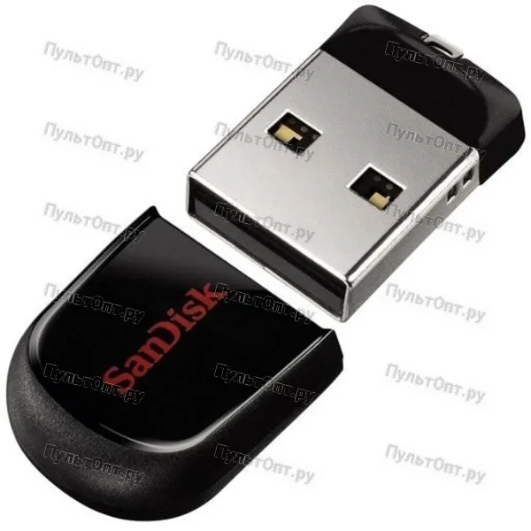 USB 64GB SanDisk Cruzer Fit чёрный (NEW)