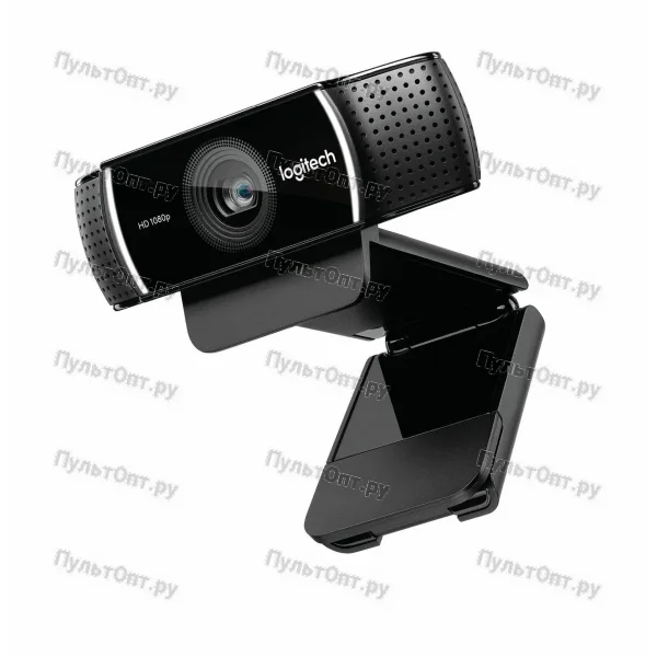 Web-камера Logitech Pro Stream C922 черный USB2.0 с микрофоном