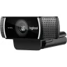 Web-камера Logitech Pro Stream C922 черный USB2.0 с микрофоном