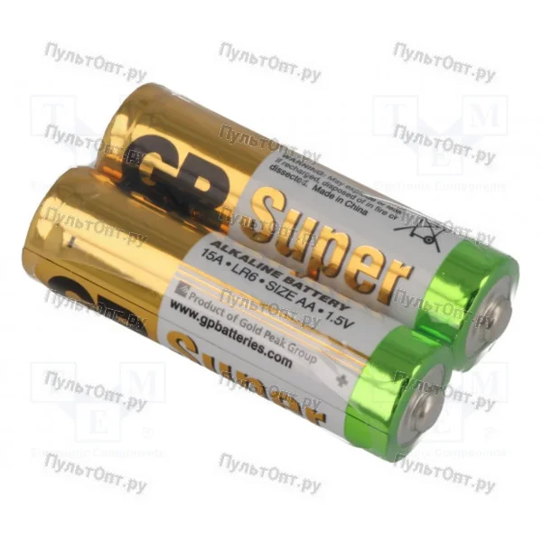 Эл. пит. AA alkaline SR2 GP Super (40)