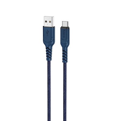 USB кабель Hoco X59 Victory charging data cable for Lightning (синий)
