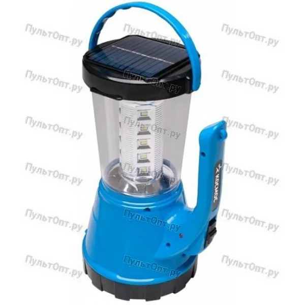 Фонарь туристический Космос 2008M 3W 1+20LED подвес синий