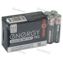 Эл. пит. алкалиновая Energy Pro LR03/16S (ААА) (16/160/1280)