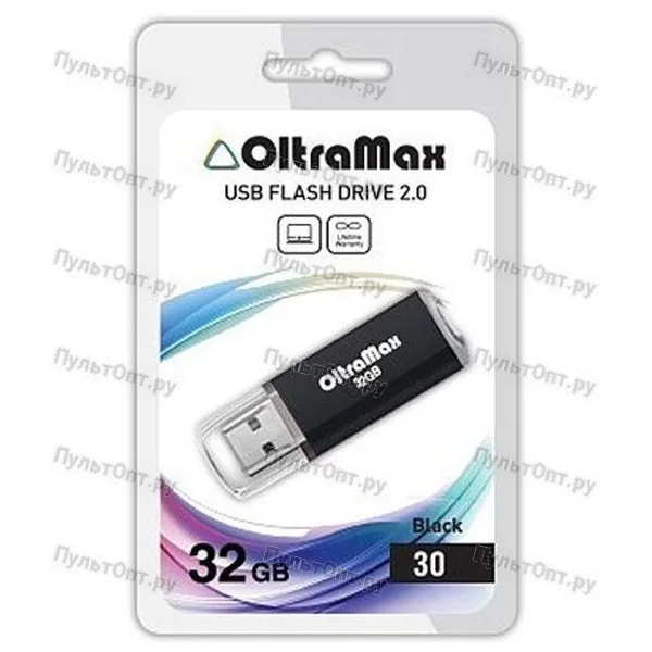 USB 32GB OltraMax 30 чёрный