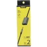 Аудиокабель Remax RL-S20 3.5mm audio cable 25cм (черный)