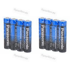 Батарейка Panasonic LR03 AAA BOX40 Shrink 2 1.5V CN (Китай) (40/400)
