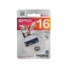 USB 16GB Silicon Power Touch 835 синий металл