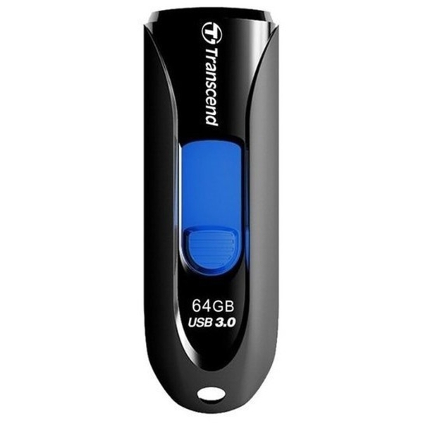 USB 3.0 64GB Transcend JetFlash 790 чёрный