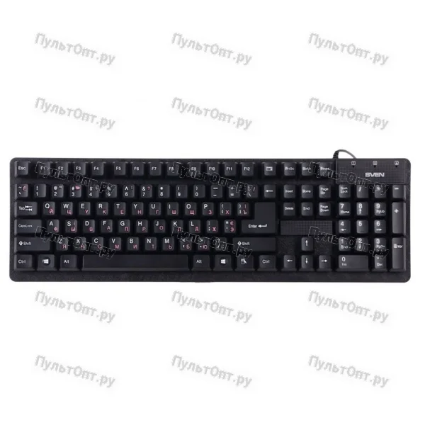Клавиатура Sven Standard 301 USB+PS/2 чёрная