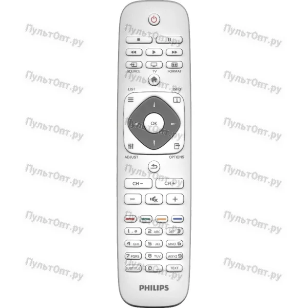 Пульт Philips 398GR7MW7NTPHT (HT:12-07-18, 996590001237) белый (оригинальный)