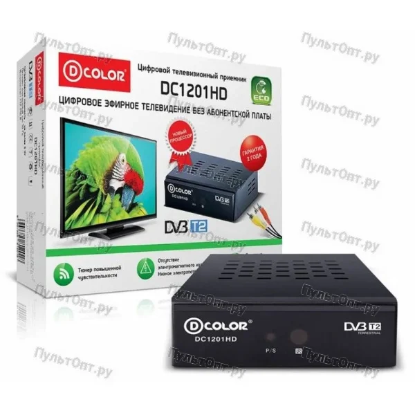 Цифровая приставка D-color DC1201HD