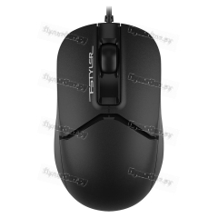 Мышь A4TECH Fstyler FM12 черный оптическая (1200dpi) USB (3but)