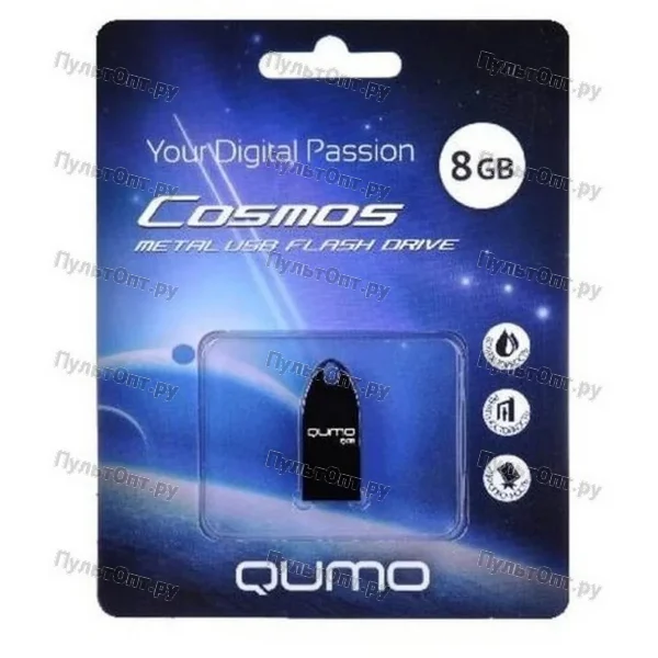 USB 8GB Qumo Cosmos чёрный
