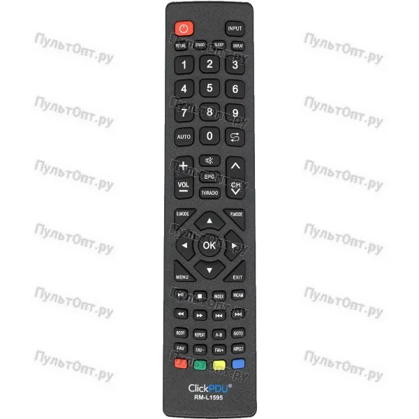 Универсальный пульт ClickPdu для Telefunken RM-L1595 VER.2023